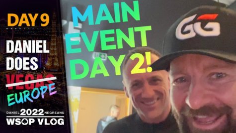 MAIN EVENT DAY 2 - 2022 WSOPE Poker Vlog Day 2