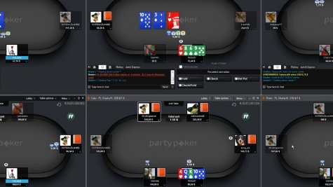 Anubis igra PLO #1 - 6 miz na PartyPokru
