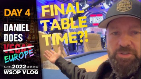 FINAL TABLE TIME?! - 2022 WSOPE Poker Vlog Day 4