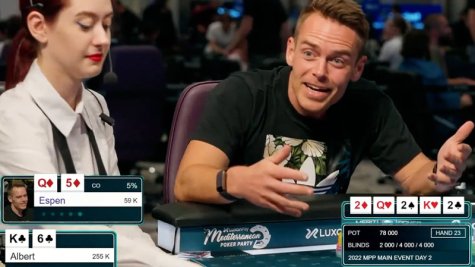 $25,000 prop bet to 100% VPIP the $5k main event?? 