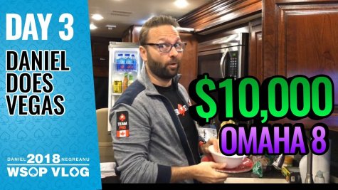 $10k Omaha 8 Championship - 2018 WSOP VLOG DAY 3