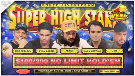 SUPER HIGH STAKES WEEK!! $100/200/400 - 26. avg. 2022 - Mikki, Alan Keating, Ryan Garcia, Eric Persson, JRB, Wesley