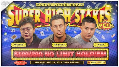 SUPER HIGH STAKES WEEK!! $100/200/400 - 24. avg. 2022 - Garrett, Andy, Wesley & Ryusuke