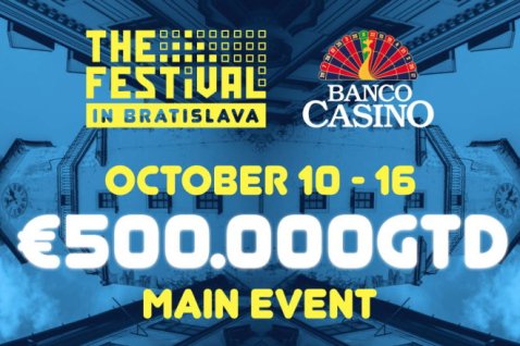 The Festival v Bratislavi z vrhunsko ponudbo za pokeraše