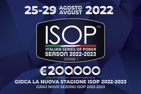 Nova sezona ISOP 2022-2023 se prične 25. avgusta v Perli