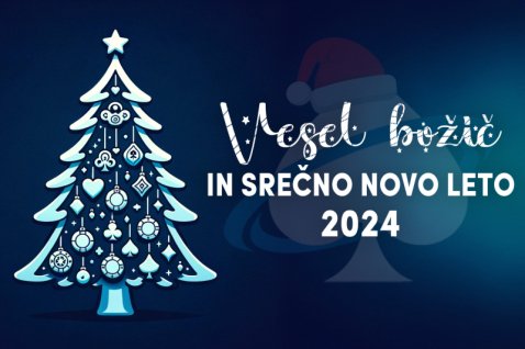 PokerPro vam želi vesel božič in uspešno 2024!