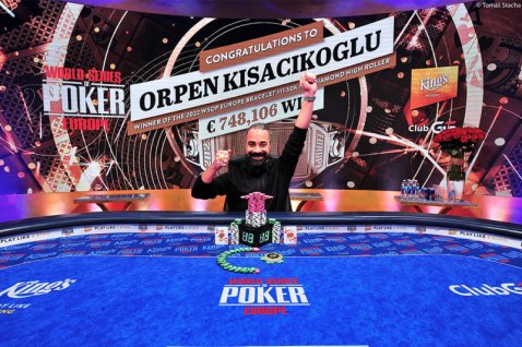 Prva zapestnica za Orpna Kisacikogluja na WSOPE Diamond High Roller