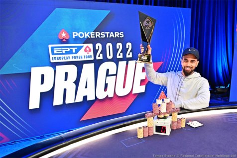 Jordan Saccucci zmagal na rekordnem glavnem turnirju na EPT v Pragi za 913.250 €