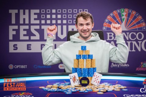 Manuel Fischer odnesel zmago na The Festival High Rollerju