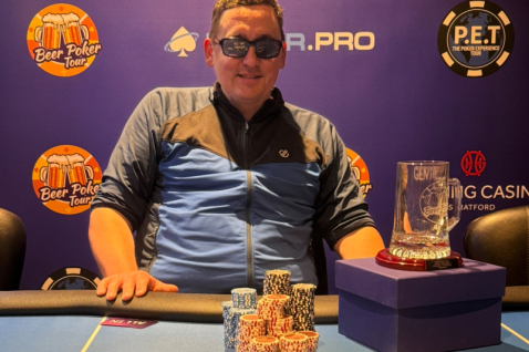 Ljubiša Nedimovič osvojil poker.pro PLO turnir na Beer Poker Touru v Londonu