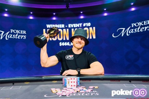 Jason Koon zmagal na zadnjem turnirju Poker Masters 2022, Sean Winter oblekel vijolični suknjič