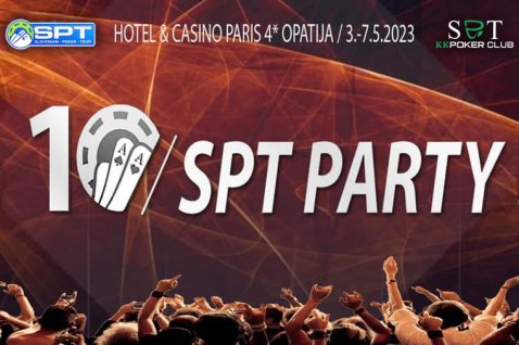 Pridružite se jubilejnemu 10. SPT Partyu v Opatiji; Sateliti v SPT Klubu