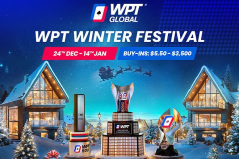 Do 14. januarja lahko igrate zimski festival na WPT Global
