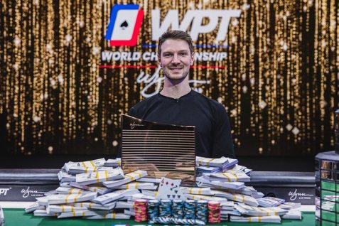 Kanadčan Eliot Hudon je WPT svetovni prvak za 4,1 milijona dolarjev