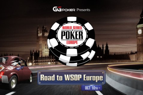 Pot do WSOP Europe 2022 se začne na GG mreži
