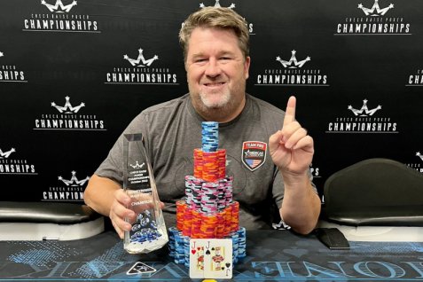 Chris Moneymaker zmagal na lastnem poker turnirju