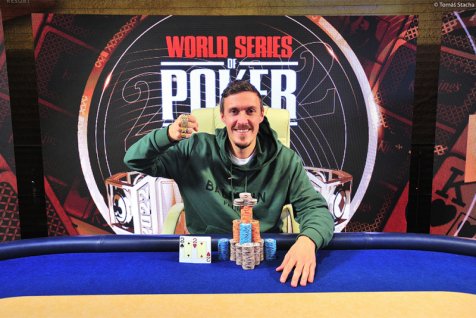 Nemški nogometaš Max Kruse zadel v polno za prvo WSOP zapestnico