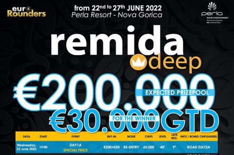 Remida Deep se vrača v Perlo od 22. do 27. junija