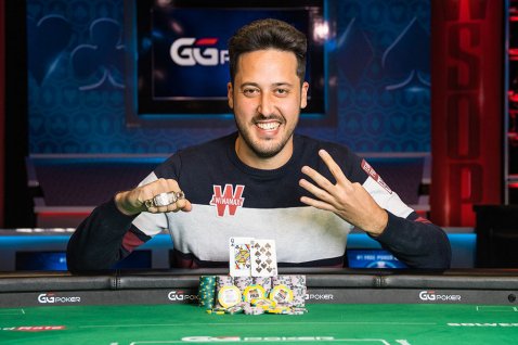 Adrian Mateos osvojil četrto WSOP zapestnico na 250.000 $ High Roller dogodku