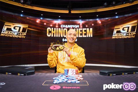 Chino Rheem zmagovalec prvega PGT Heads-Up Showdowna za $400k