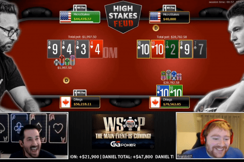 Doug Polk le za en dan predal vodstvo Danielu