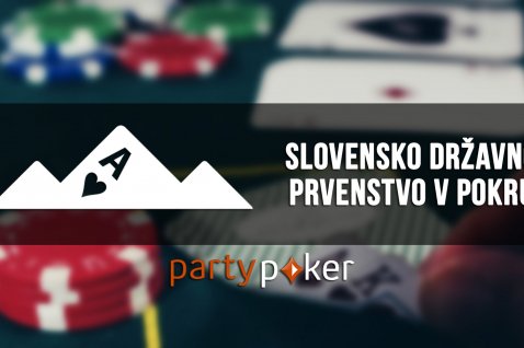 Slovensko državno prvenstvo v pokru letos na PartyPokru!