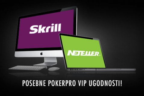 S PokerProjem do posebnih Skrill in Neteller VIP ugodnosti