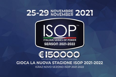 V Perli s prvo etapo začetek nove sezone Italian Series of Poker 2021/2022
