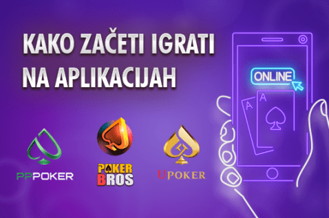 Kako začeti igrati na poker aplikacijah s PokerProjem (PokerBros, PPPoker, Upoker)