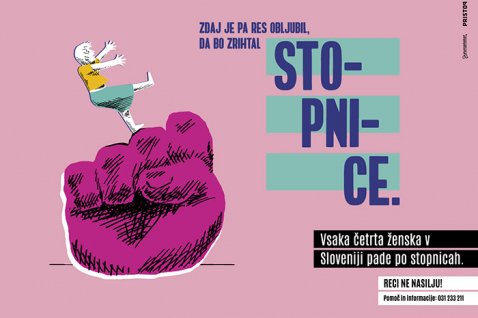Zbiranje sredstev za ženske in otroke, žrtve nasilja 