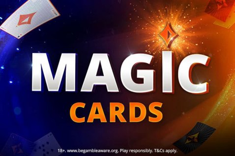 Magic Cards na partypokru vam lahko prinesejo takojšnje nagrade do 2.000 $