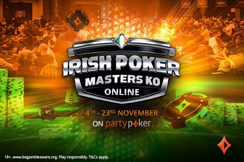 Na partypokru se je začel epski Irish Poker Masters KO festival