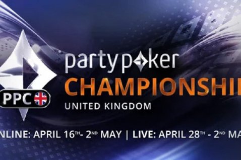 Online verzija Partypoker Championship UK Main Eventa se prične nocoj