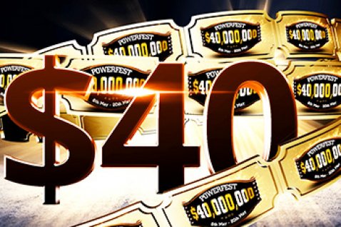 Z minimalnim prvim nakazilom do $40 ticketov in še bonus dobrodošlice na PartyPokru