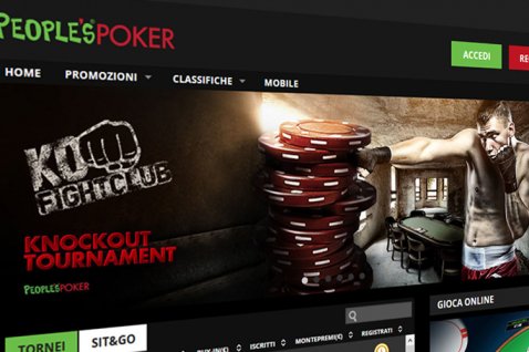 Igrajte z Italijani na People's Poker mreži