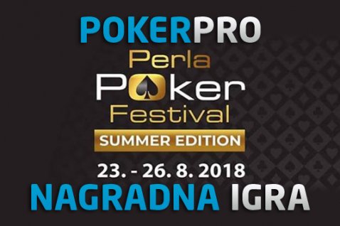 Nagradna igra: PokerPro podarja tri nočitve za Perla Poker Festival!