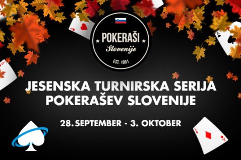 Slovenska jesenska turnirska serija na partypokru in NAGRADNA IGRA!