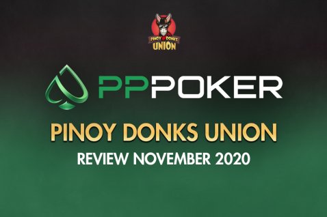 Pregled PPPoker unije Pinoy Donks, november 2020
