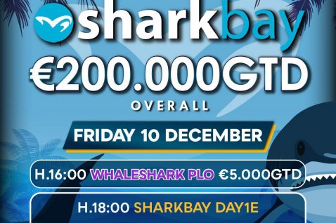 Sharkbay v Perli je v polnem teku, danes main event 1E in odličen PLO turnir