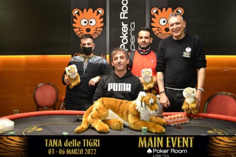 Tana Delle Tigri končan s 4-way dealom, Mitja Rudolf odličen 8.