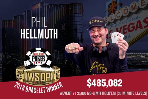 Phil Hellmuth do 15. WSOP zapestnice!