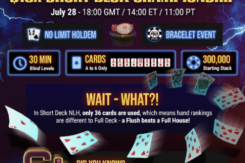 Mikita Badziakouski za las ob WSOP zapestnico