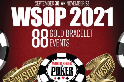Objavljen uraden WSOP razpored; boj za 88 zapestnic se začne 30. septembra