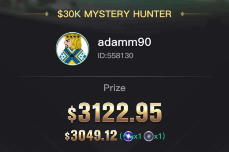 Adamm90 v enem mesecu dobil tri najvišje Mistery Bounty nagrade! 